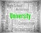 University Word Indicates Varsity Academy And Varsities