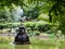 Unkei pond and Crane fountain in Hibiya park