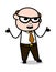 Unknown - Retro Cartoon Office old Boss Man Vector Illustration