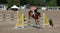 Unknown rider on a horse during INTERNATIONAL BROMONT