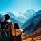 Unleash Your Adventurous Spirit: Backpacking through Snowy Mountains for Thrilling Winter Escapades and Breathtaking Landscapes