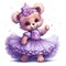 Unleash your Ä±magination with a cute ballerina teddy bear