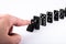 Unleashing the Domino Effect: A Chain Reaction in Motion