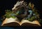 Unleashing the Magic: A Captivating Closeup of the Book Dragon\\\'s