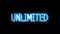 Unlimited always used with Promotion of internet package that allows unlimited play without slow down speed