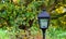 Unlit modern lamppost a decorative classical garden lantern for in the backyard