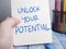 Unlock Your Potential, Motivational Inspirational Quotes