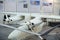 Unmanned reconnaissance aircraft at the exhibition