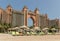 The unmistakable architecture of the Atlantis Hotel, Dubai