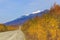 Unnamed, gravel road on Peninsula Kamchatka, Russia.