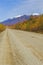 Unnamed, gravel road on Peninsula Kamchatka, Russia.