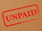 Unpaid stamp