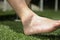 An unpleasant foot injury in a young football player