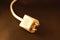 Unplugged power cord