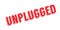 Unplugged rubber stamp