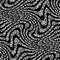 UNPRECEDENTED word warped, distorted, repeated, and arranged into seamless pattern background