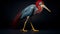 Unreal Bird: A Collection Of Hyper-detailed Red Heron Photo Art