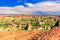 Unreal world of Cappadocia, Fairy Chimneys in Red Love Valley, Thousand of cave dwellings were carved out of the soft volcanic