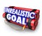 Unrealistic Goal Dynamite Bomb Impossible Mission Impractical Da