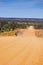 Unsealed dirt road in Central Australia