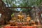 Unseen Thailand, Buddha in old temple at Wat Sang Kratai Ang Thong Province,Thailand