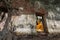 Unseen Thailand, Buddha in old temple at Wat Sang Kratai Ang Thong Province, Thailand