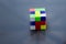 Unsolved rubics cube