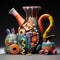 Untamed Imagination: Abstract Ceramic Sculpture Unleashed