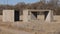 Untitled work in concrete by Donald Judd at the Chinati Foundation in Marfa, Texas.