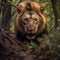 Untouched Wilderness: Majestic Wildlife in a Dense Forest