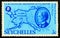 Unused post stamp Seychelles 1976, William H. Seward purchase Alaska