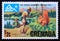 Unused postage stamp Grenada 1975, Wildlife study