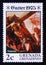 Unused postage stamp Grenada Grenadine 1975, The Crucifixion, painting by artist Tintoretto