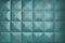 Unusual, beautiful and modern background. Background consists of large pale blue squares. Rhombic light pale blue color wall of