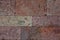 Unusual brick background, texture volcanic bricks