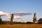 Unusual cloud formation over Tongariro National Park