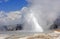 Unusual Geyser Erupting at an angle