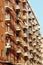 unusual house with balconies in Spain