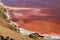 The unusual landmark of Namibia is a salty lake