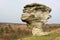 Unusual natural rock formation in England