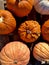 Unusual pumpkin assortment