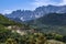 Unusual Rhino Horn shaped peaks on a Corsican Mountain.