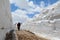 Unusual snow bike rides in the tunnels