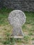 Unusual Templar head stone