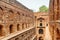 Unusual view of Agrasen ki Baoli reservoir in Delhi, India