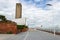 Unusual view of the Kingsway Mersey Tunnel ventilation shaft at the Wirral side