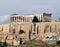 Unusual view of Parthenon