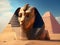 Unveiling History: Journey to the Sands of Egypt with our Majestic Sphinx Picture