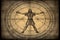 Unveiling perfection: timeless allure of vitruvian man, leonardo da vinci's iconic representation of human