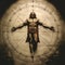 Unveiling perfection: timeless allure of vitruvian man, leonardo da vinci's iconic representation of human